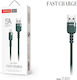 Tranyoo T-X15l Geflochten USB-A zu Lightning Kabel Schwarz 1m (72009)