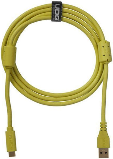 UDG USB 3.0 Cable USB-C male - USB-A Yellow 1.5m (U98001YL)
