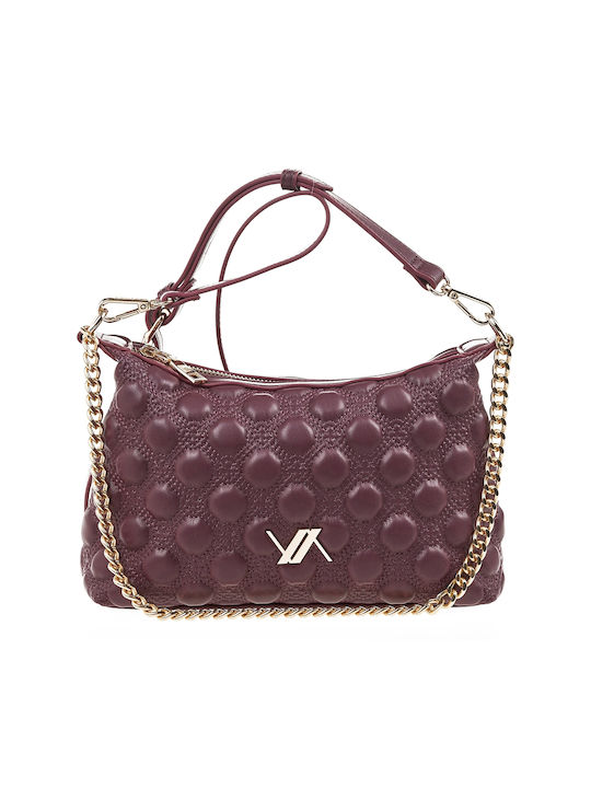 Verde Women's Bag Shoulder Burgundy