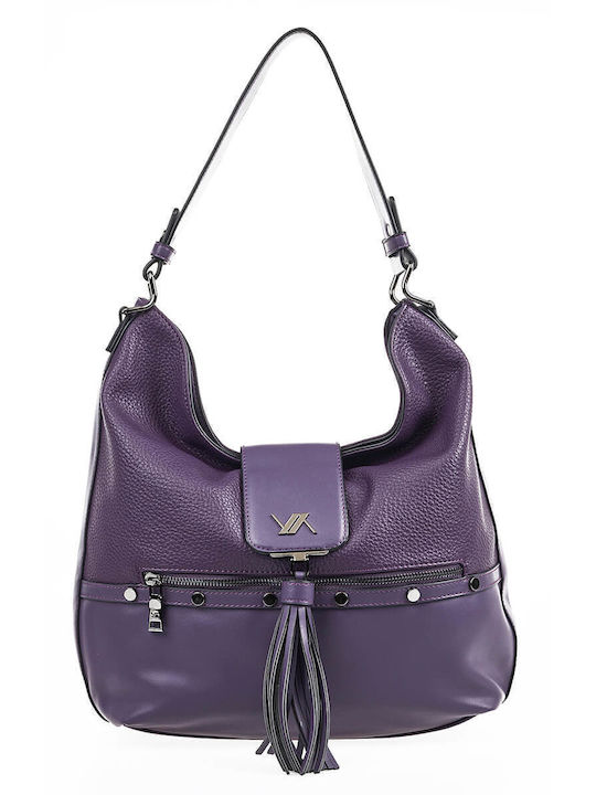 Verde Women's Bag Shoulder Purple