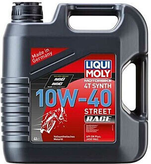 Liqui Moly Motorbike 4t Synth Synthetisch Motorradöl für Viertaktmotoren 10W-40 4Es