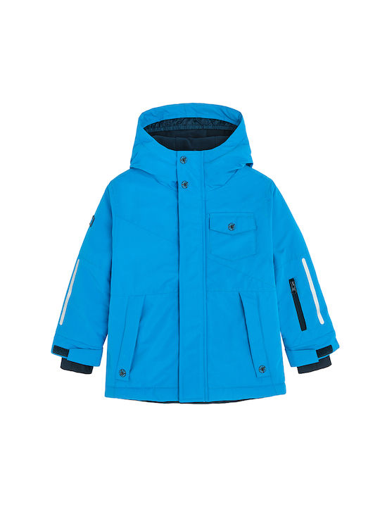 Cool Club Kids Casual Jacket with Hood Blue