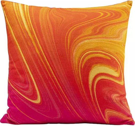 Kare Design Възглавница За Диван Flashy Розова/Оранжева 40x40см