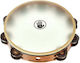 Black Swamp Percussion Ταμπουρίνο 10" με Φυσικό Δέρμα
