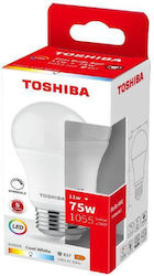 Toshiba LED Bulb Dimmable 11W for Socket E27 Cool White Toshiba LED Bulb Dimmable 11W for Socket E27 Cool White