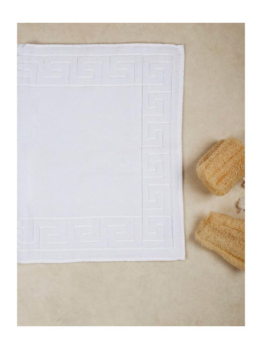 Sunshine Bath Mat Cotton 101-1-1 White 50x75cm