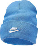 Nike Beanie Beanie Knitted in Blue color
