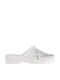 Goldenfit Women's Leather Anatomic Clogs White