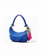 Foxer Leather Women's Bag Shoulder Blue