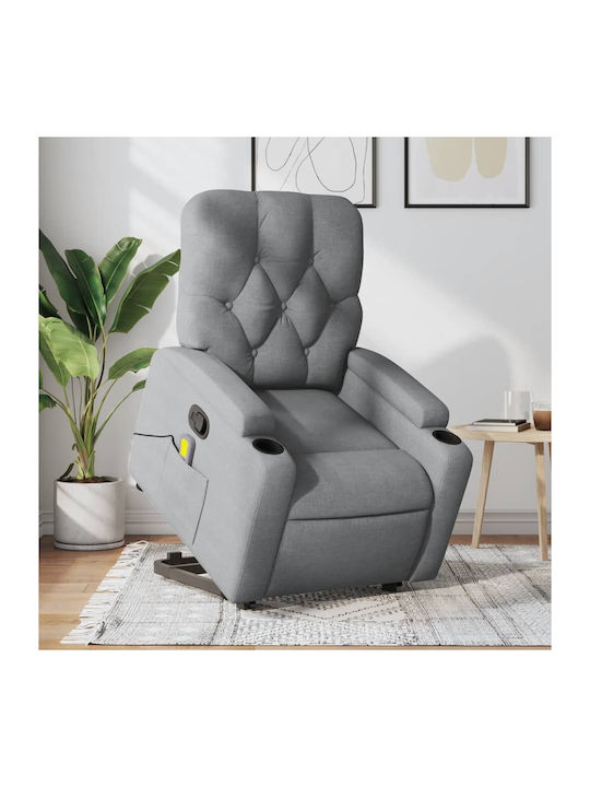 Relaxsessel Friseurwaschbecken mit Fußhocker Li...
