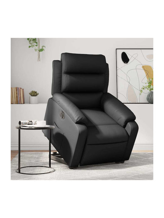 Relax Armchair with Footstool from Leatherette ...