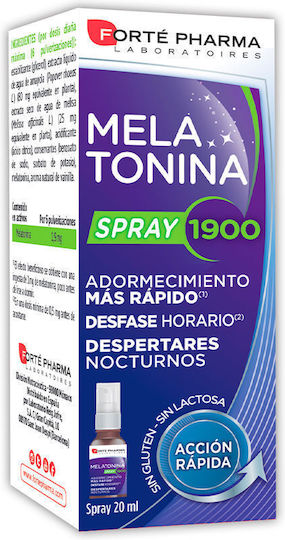 Forte Pharma Melatonine 1900 Spray Ergänzungsmittel für den Schlaf 20ml