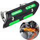 Motorcycle Exhaust Protector Green