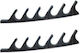 Bliumi Sunbed Spare Parts made of Plastic in Black Color 2pcs
