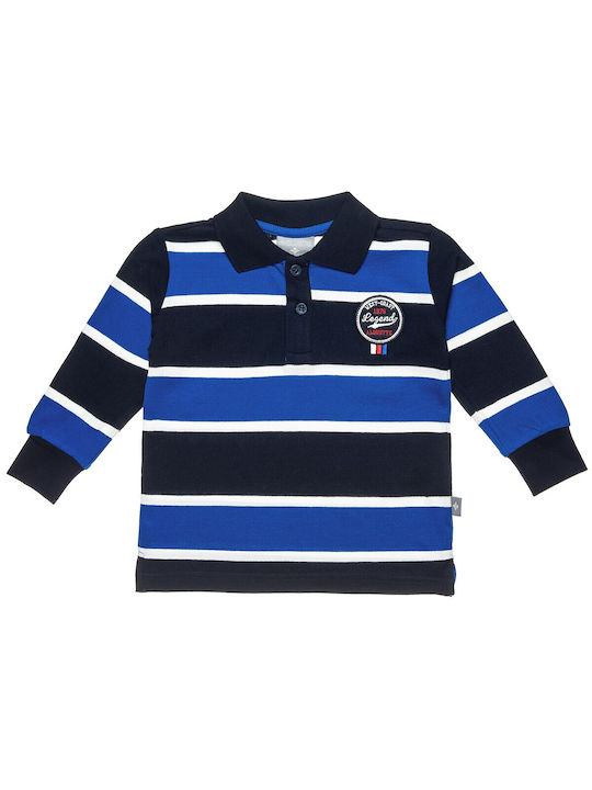 Alouette Kids Polo Long Sleeve Stripes