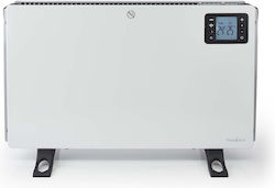 Nedis SmartLife Konvektorheizung Boden 2000W mit Elektronischem Thermostat und WiFi 59.8x37.5cm Weiß Nedis SmartLife Konvektorheizung Boden 2000W mit Elektronischem Thermostat und WiFi 59.8x37.5cm Weiß