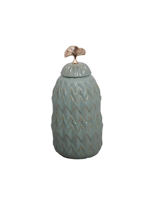 Fylliana Vază Decorativă Ceramică Fl3005 Turcoaz 17x17x36cm 1buc