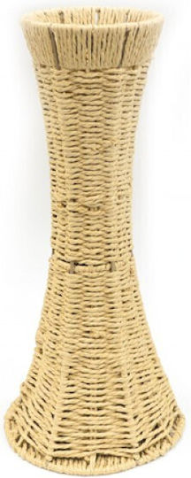 Faitakis Pack Wicker Vase 18.5xH44cm Faitakis Pack Wicker Vase 18.5xH44cm