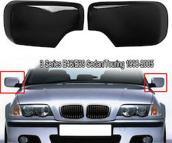 Carro Капаци за автомобилни огледала BMW Серия 3 (E46) 2бр
