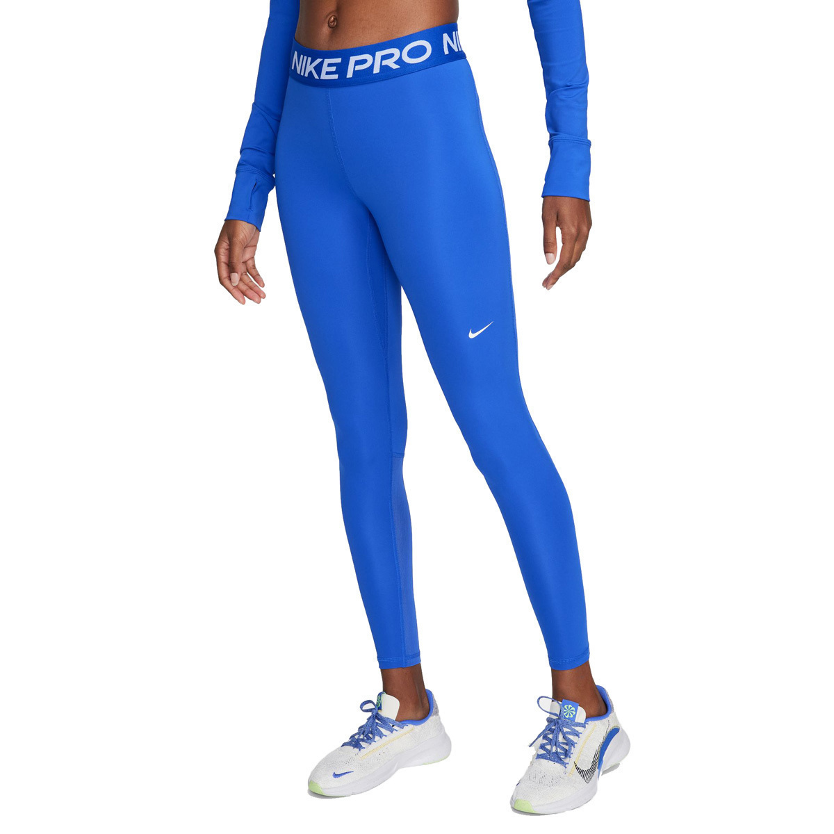 Hyper Royal Royal Blue Nike Leggings Nike Pro 365 Women's Cropped