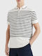 Tommy Hilfiger Men's Short Sleeve Blouse Polo White