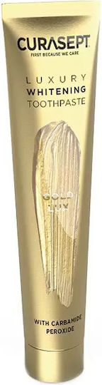 Curasept Luxury Whitening Gold Zahnpasta für Aufhellung 75ml