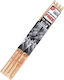 Vic Firth Hickory Drumsticks Drums American 5B with Tip Shape Drop