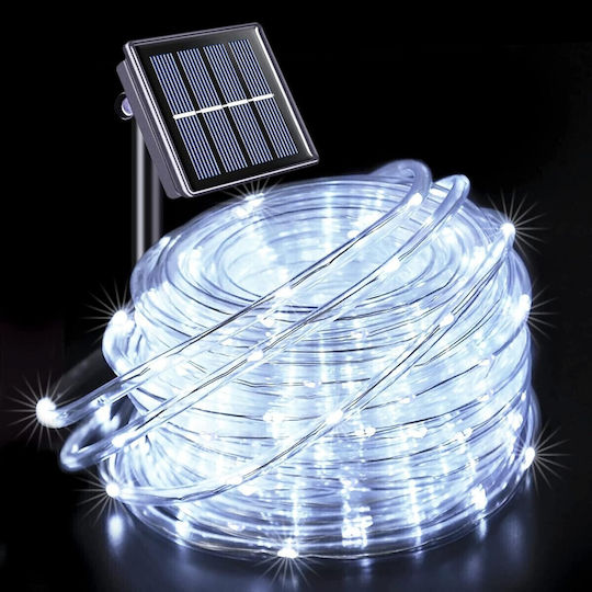 Țeavă luminată 100 Becuri 220V Alb rece 10m IP44