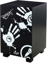 Baff Baff Cajon Black With Mute Standard