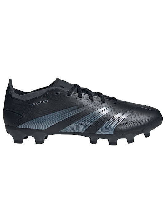 Adidas Predator 24 League MG Χαμηλά Ποδοσφαιρικά Παπούτσια με Τάπες Μαύρα