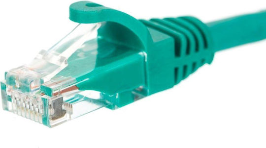 Netrack U/UTP Cat.5e (Gigabit) Καλώδιο Δικτύου Ethernet 0.5m Πράσινο