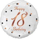 Balloon Foil Birthday-Celebration White