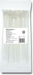 Qoltec Legături Cablu Din Plastic 200mmx7.2mm În Culoare Albă 50 Buc