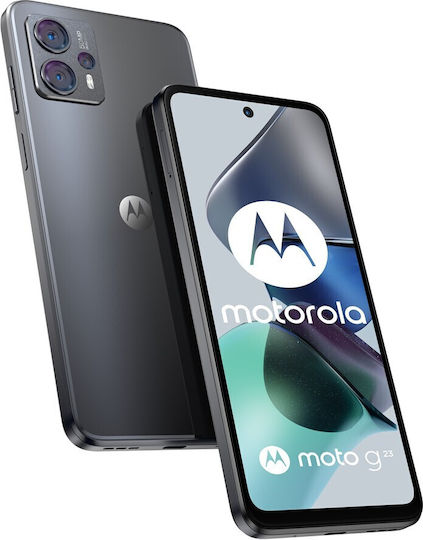 Motorola Moto G23 Dual SIM (4GB/128GB) Matte Charcoal