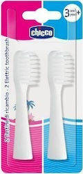 Chicco Replacement Heads for Electric Toothbrush for 3+ years 2pcs