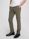 Calvin Klein Men's Trousers Chino in Slim Fit Khaki