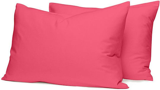 Sunshine Feelings Σετ Μαξιλαροθήκες με Φάσα Fuchsia 112 50x70εκ.