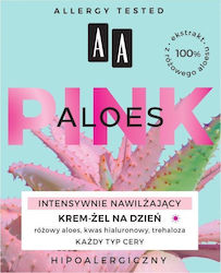 AA Pink Aloe Ενυδατική Κρέμα-Gel Ημέρας 50ml AA Pink Aloe Ενυδατική Κρέμα-Gel Ημέρας 50ml