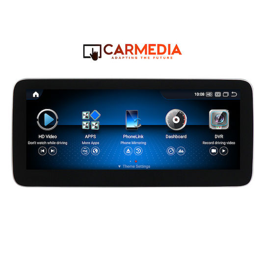 Carmedia Ηχοσύστημα Αυτοκινήτου για Mercedes-Benz B Class 2012-2015 (Bluetooth/USB/WiFi/GPS/Apple-Carplay/Android-Auto) με Οθόνη Αφής 12.5"