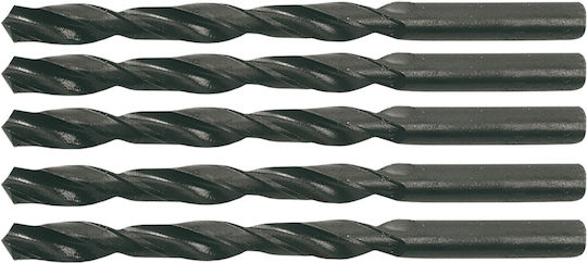 Top Tools Satz 5 Diamantbohrer HSS mit Zylindrischem Schaft für Metall