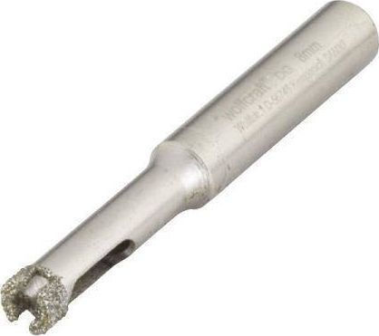 Wolfcraft Diamantbohrer mit Zylindrischem Schaft für Glas/Fliesen 5mm / 35mm / 10mm