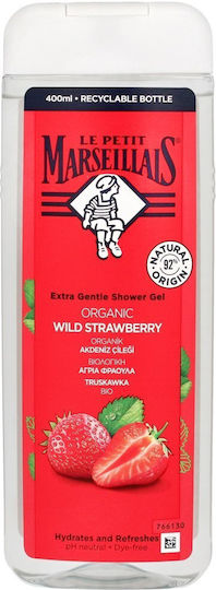 Le Petit Marseillais Bubble Bath Gel with Glycerin and Strawberry Scent 400ml