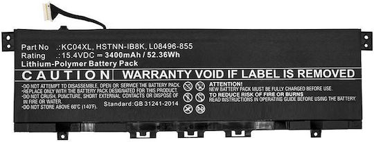 CoreParts Compatible Battery for HP Envy HP Envy 13 Ah0001nk, Envy 13-ag0005ng, ENVY x360 with 3400mAh