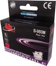 Uprint B-980M Συμβατό Μελάνι Brother Ματζέντα