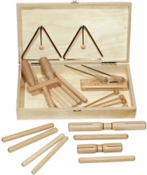 Goldon Percussion Set in Wood Box Σετ