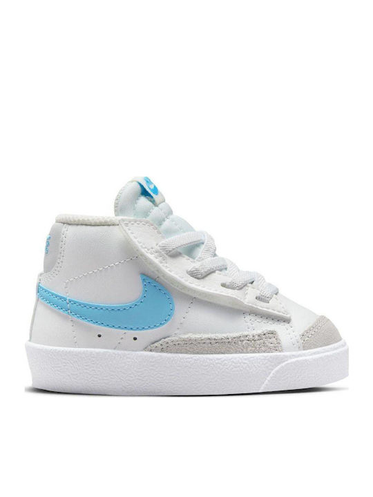 Nike Blazer Mid Blazer Παιδικά Sneakers High Λευκά