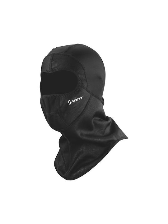 Scott Rider Full Face Balaclava in Black/Black Colour Black Colour