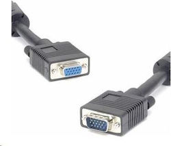 PremiumCord Cable VGA male - VGA female Μαύρο 5m (KPVC05)