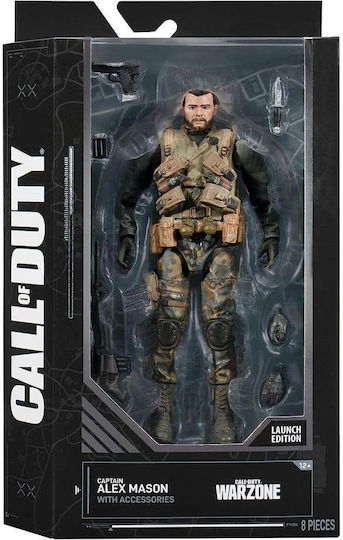 Jazwares Call of Duty Black Ops Alex Manson Action Figure 17cm
