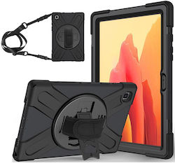 eSTUFF Klappdeckel Galaxy Tab A7 2020/2022 Schwarz